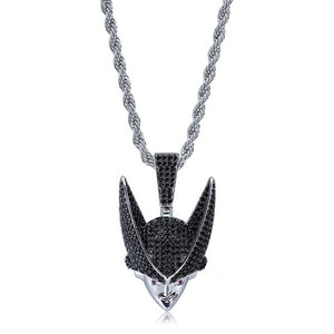 Micro Paved AAA CZ Zircon Dragon Ball Cartoon Characters Supper Saiyan Pendant Necklace Men Hip Hop Bling Ice Out Rapper Jewelry