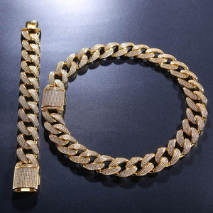 Micro Paved AAA+ Cubic Zirconia Round Miami Cuban Link Chain Bracelet For Men Hip Hop Bling Iced Out CZ Rapper Bracelets Jewelry